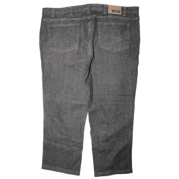 Duluth Trading Flex Ballroom Black Cotton Spandex Relaxed Fit Jeans Mens 46 x 30 - Picture 4 of 7